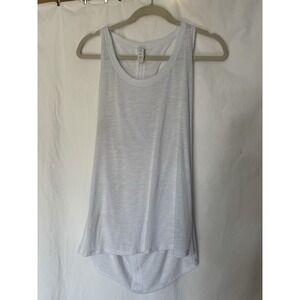 NWT Marika Women's White Racerback Tank Top‎ Size L B2